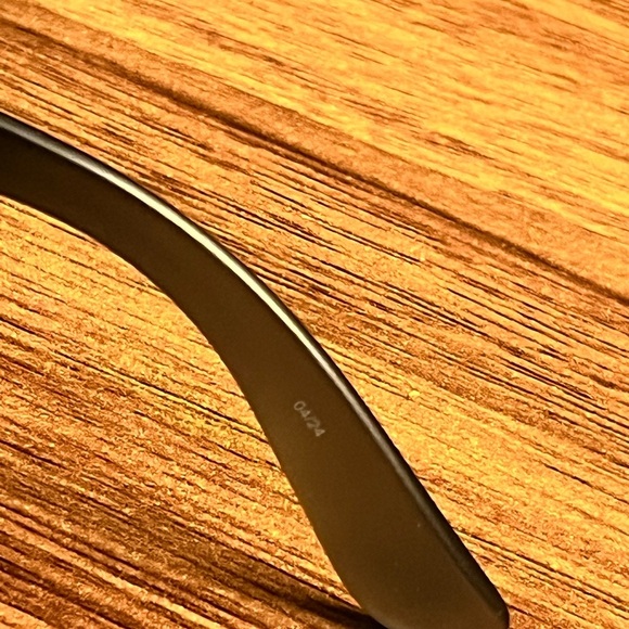 NWOT-Cole Haan-55mm Polarized Matte Square Sunglasses- matte blue - Picture 7 of 8